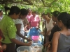 Buying local food in Maliana