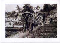 Carrying Coffin at Fake Funeral